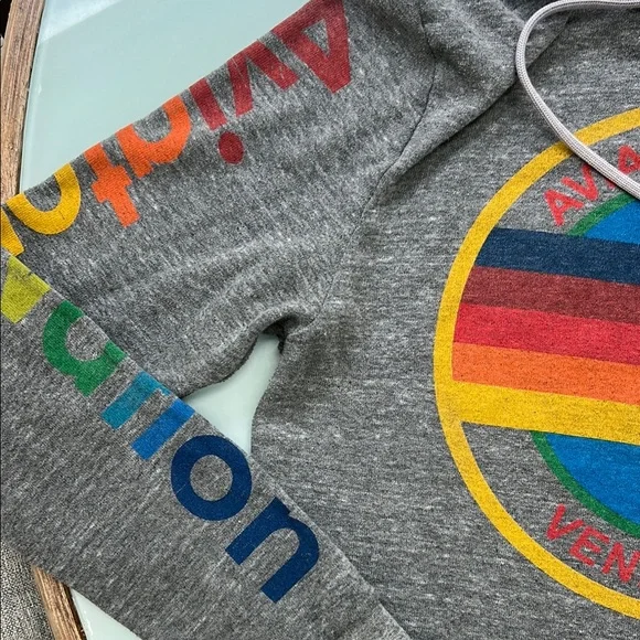 Aviator Nation Gray Sweatpants Cozy Athletic Loungewear - Picture 3 of 8